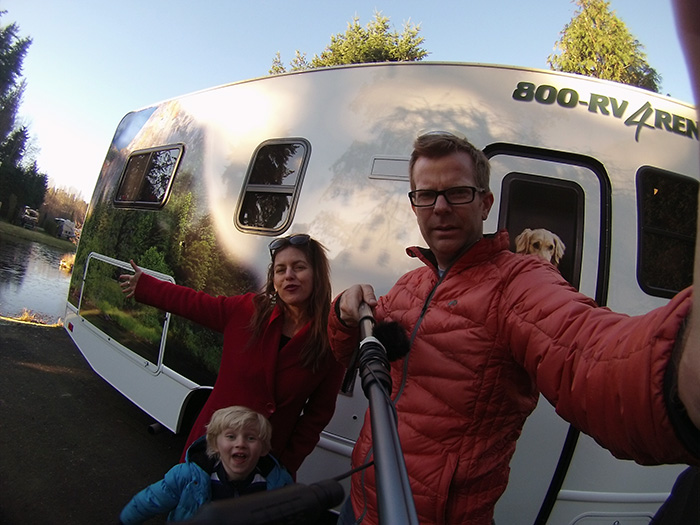 Family RV pic software for product launch